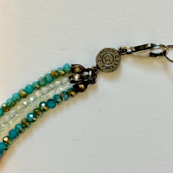 Maison Bettina Duncan Multi-strand crystal bead and African bead necklace - Picture 7 of 7